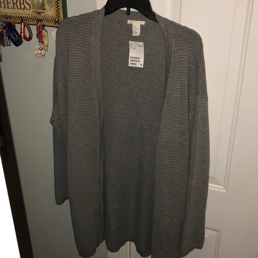 New H&M oversized cardigan
